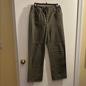 Style & Co. Women Khaki Cotton Pants